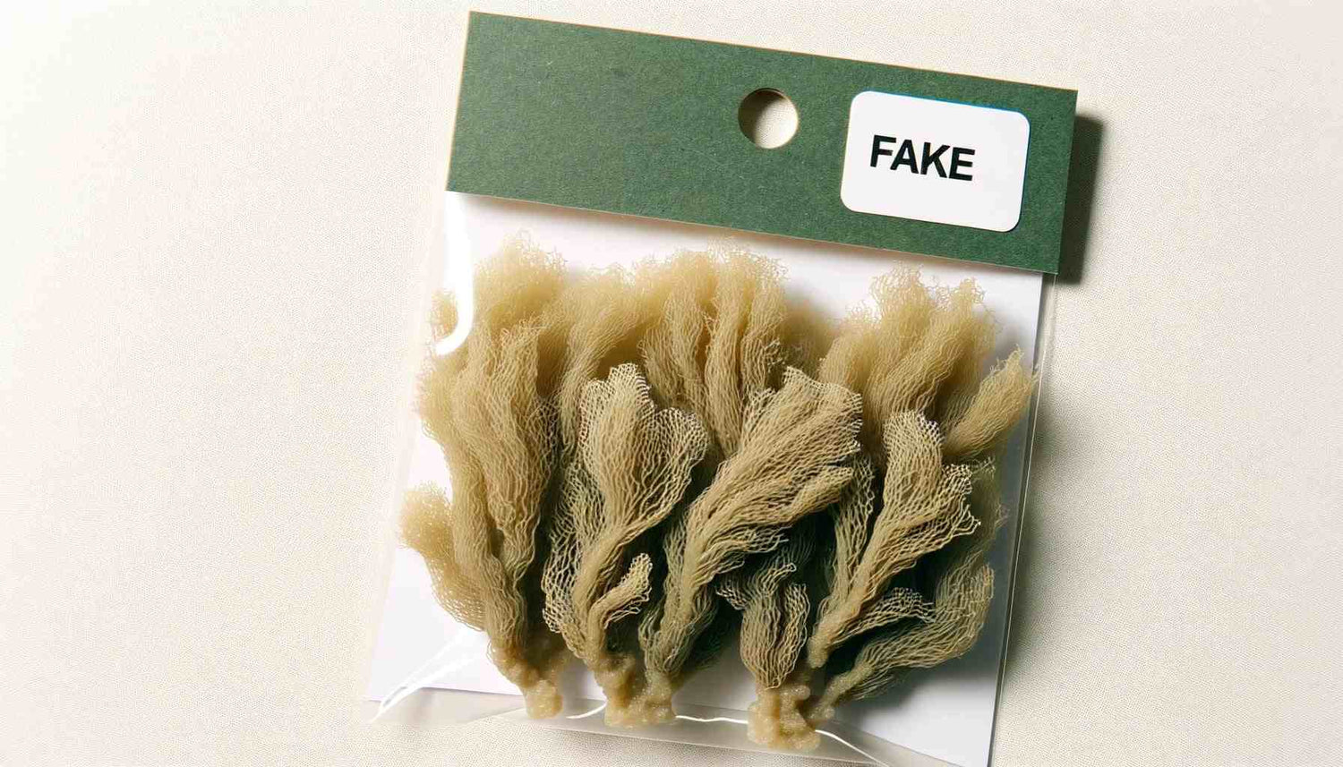 Echtes Irish Moss von künstlichem Sea Moss unterscheiden